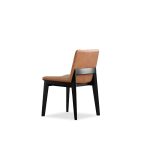 HOLSTER Palomino Leather Dining Chair Solid Wood Base 10 HOLSTER Palomino Leather Dining Chair Solid Wood Base