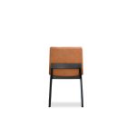 HOLSTER Palomino Leather Dining Chair Solid Wood Base 11 HOLSTER Palomino Leather Dining Chair Solid Wood Base