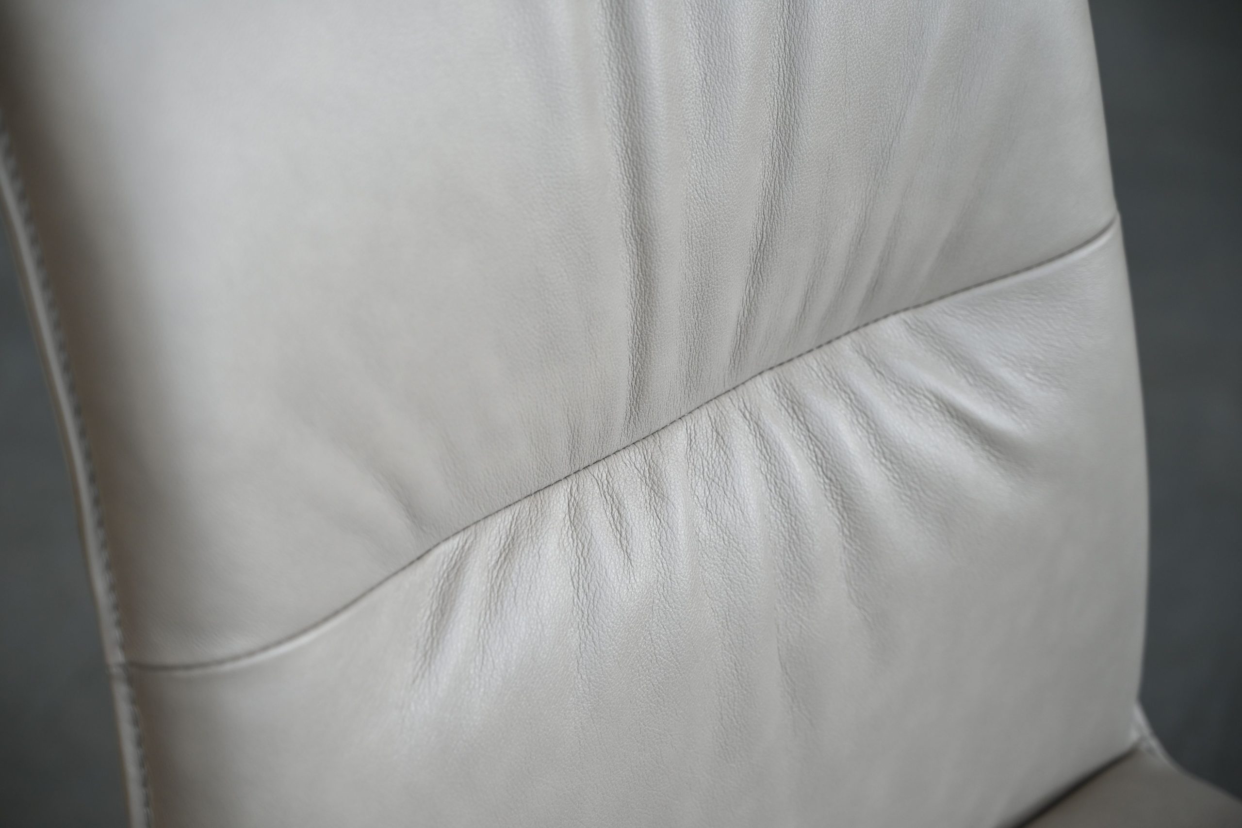HOLT Taupe Leather Solid Wood Dining Chair 6 HOLT Taupe Leather Solid Wood Dining Chair - Image 6