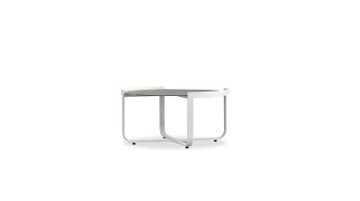 HONU Large Moon Grey Ceramic Top Coffee Table
