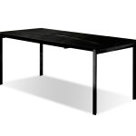 HOST Shakespeare Black Sintered Stone Extension Dining Table