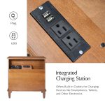 Hadrian Acorn 4 Drawer Accent Chest with Charging Station 9 Hadrian Acorn 4 Drawer Accent Chest with Charging Station