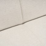 Hale Sofa W/ Medium Brown Wood and Oatmeal Fabric