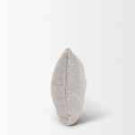 Halston Arm Pillow Light Gray Performance Fabric