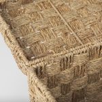 Hanalei Set of 2 Seagrass Boxes with Lids