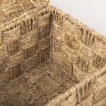 Hanalei Set of 2 Seagrass Boxes with Lids