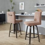 Hank 26 Contemporary Brown Swivel Counter Stool (Set of 2) 11 Hank 26 Contemporary Brown Swivel Counter Stool (Set of 2)