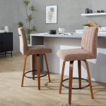 Hank 26 Whitewashed Wood Contemporary Swivel Counter Stools (Set of 2) 12 Hank 26 Whitewashed Wood Contemporary Swivel Counter Stools (Set of 2)