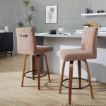 Hank 26 Whitewashed Wood Contemporary Swivel Counter Stools (Set of 2) 11 Hank 26 Whitewashed Wood Contemporary Swivel Counter Stools (Set of 2)