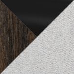 Hank 30" Contemporary Swivel Barstool Light Grey and Walnut (Set of 2) 20 Hank 30" Contemporary Swivel Barstool Light Grey and Walnut (Set of 2)
