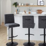 Hank Black Metal Adjustable Contemporary Barstool (Set of 2) 11 Hank Black Metal Adjustable Contemporary Barstool (Set of 2)