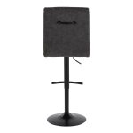 Hank Black Metal Adjustable Contemporary Barstool (Set of 2) 17 Hank Black Metal Adjustable Contemporary Barstool (Set of 2)