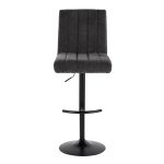 Hank Black Metal Adjustable Contemporary Barstool (Set of 2) 18 Hank Black Metal Adjustable Contemporary Barstool (Set of 2)