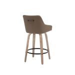Hannah 26" Transitional Whitewashed Wood Counter Stools (Set of 2) 19 Hannah 26" Transitional Whitewashed Wood Counter Stools (Set of 2)