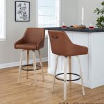 Hannah 30-Inch Camel Transitional Swivel Barstools (Set of 2) 12 Hannah 30-Inch Camel Transitional Swivel Barstools (Set of 2)