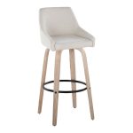 Hannah 30-Inch Transitional Cream Swivel Barstools (Set of 2) 17 Hannah 30-Inch Transitional Cream Swivel Barstools (Set of 2)