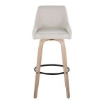 Hannah 30-Inch Transitional Cream Swivel Barstools (Set of 2) 21 Hannah 30-Inch Transitional Cream Swivel Barstools (Set of 2)