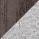 Hannah 30-Inch Walnut Glazed Wood & Grey Fabric Barstools (Set of 2) 20 Hannah 30-Inch Walnut Glazed Wood & Grey Fabric Barstools (Set of 2)