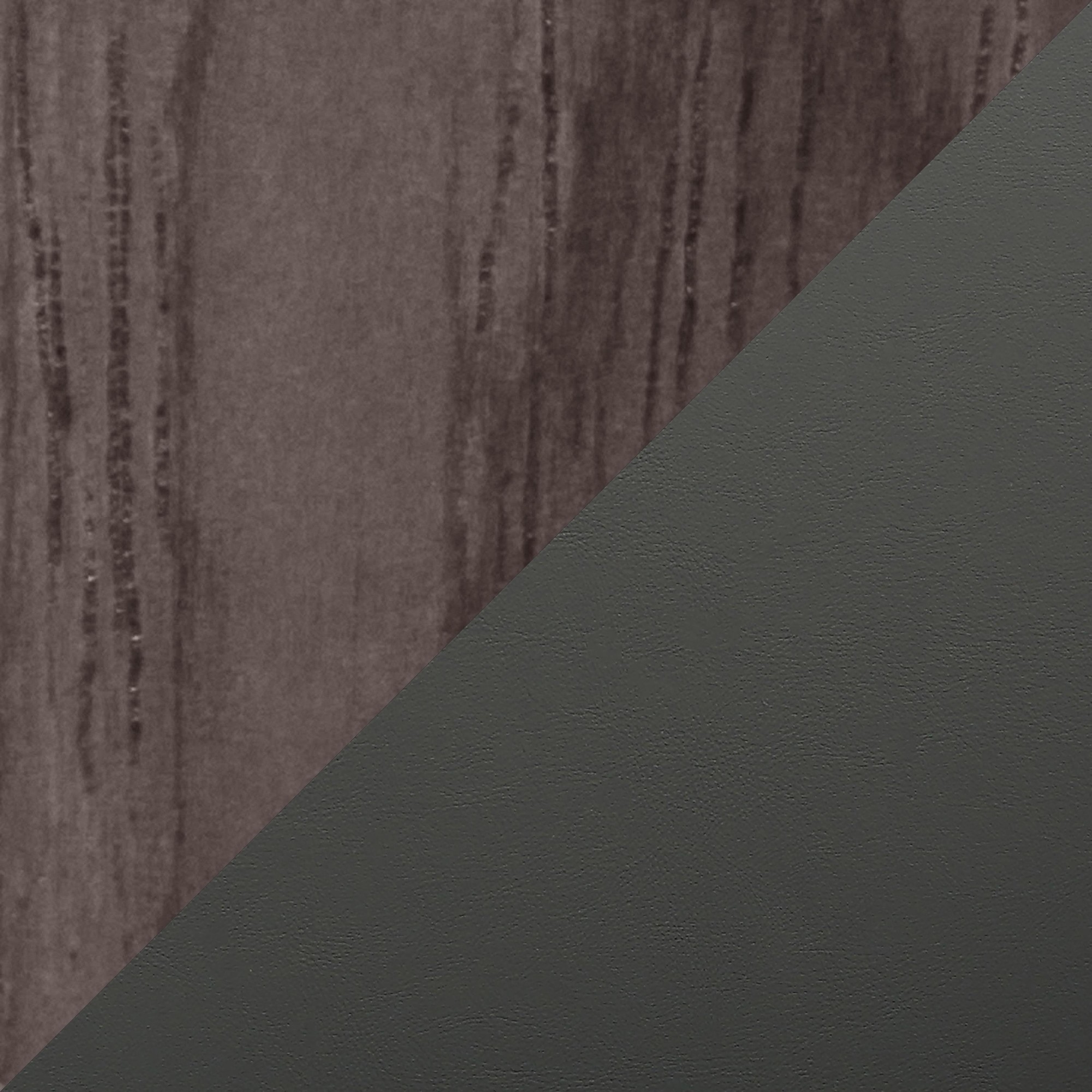 Hannah 30" Swivel Glazed Wood Barstools Grey Leather (Set of 2) 10 Hannah 30" Swivel Glazed Wood Barstools Grey Leather (Set of 2) - Image 10