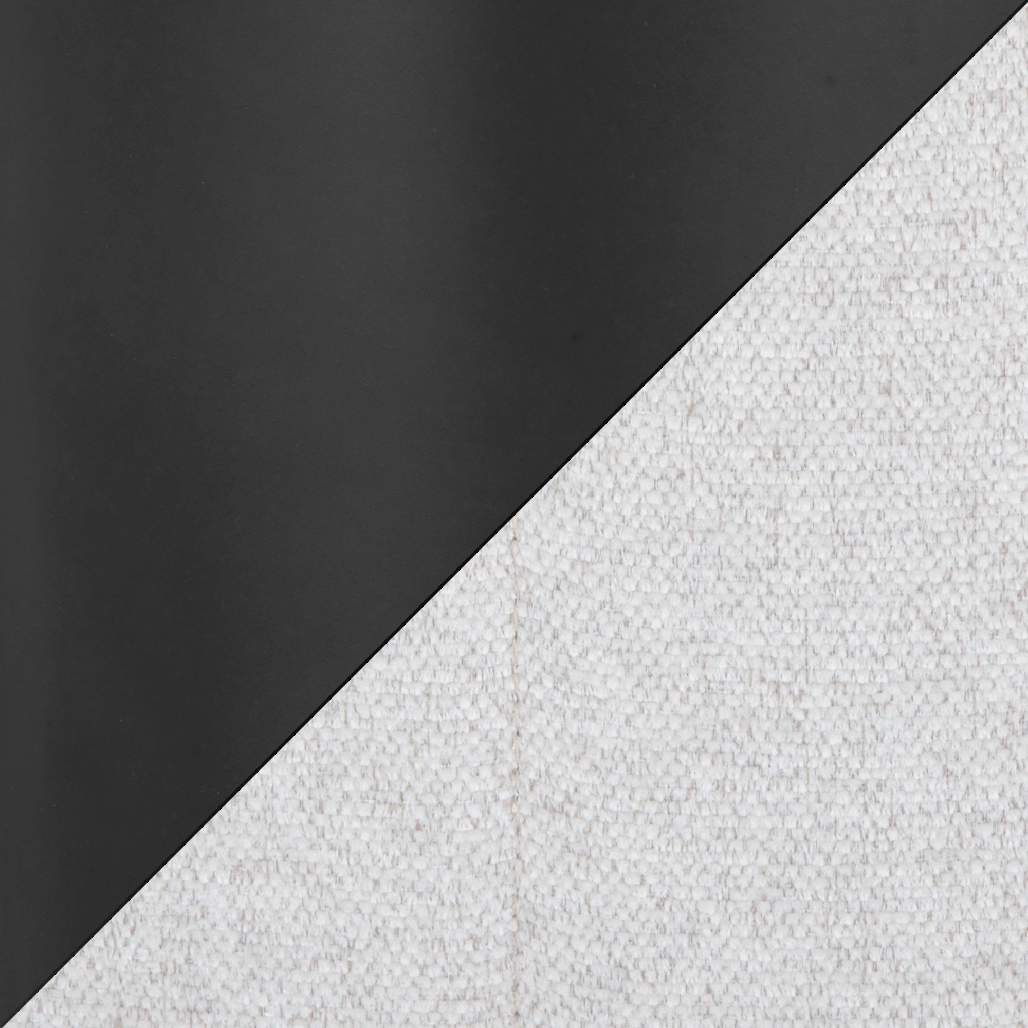 Hannah Cream Transitional Swivel Barstools Black Metal (Set of 2) 9 Hannah Cream Transitional Swivel Barstools Black Metal (Set of 2) - Image 9