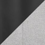 Hannah Grey Fabric Black Metal Swivel Barstools (Set of 2) 18 Hannah Grey Fabric Black Metal Swivel Barstools (Set of 2)