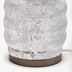 Harlan (30.5"H) Beige-Toned Fabric Shade Gray Concrete Base Table Lamp