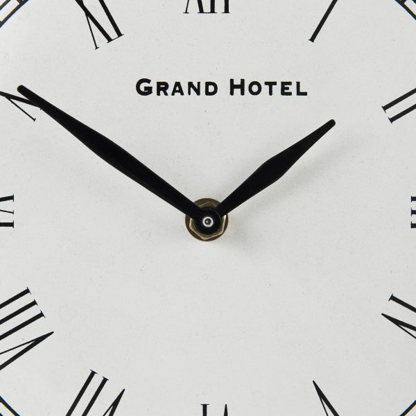 Harriet WhiteBronze Metal Table Clock 8