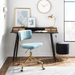 Harvey Contemporary Black Wood Desk with Storage 15 Harvey Contemporary Black Wood Desk with Storage