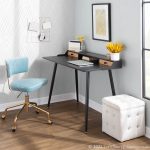 Harvey Contemporary Black Wood Desk with Storage 20 Harvey Contemporary Black Wood Desk with Storage