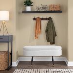 Harvey Contemporary Light Grey Fabric Storage Bench 12 Harvey Contemporary Light Grey Fabric Storage Bench