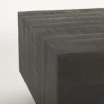 Hayden Dark Brown Wood Rectangular Coffee Table