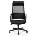 Heated Adjustable Mesh Office Chair with Lumbar and Headrest Support