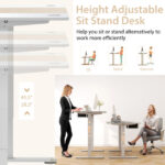Adjustable Electric Standing Desk with USB Port and Drawer 35 Adjustable Electric Standing Desk with USB Port and Drawer