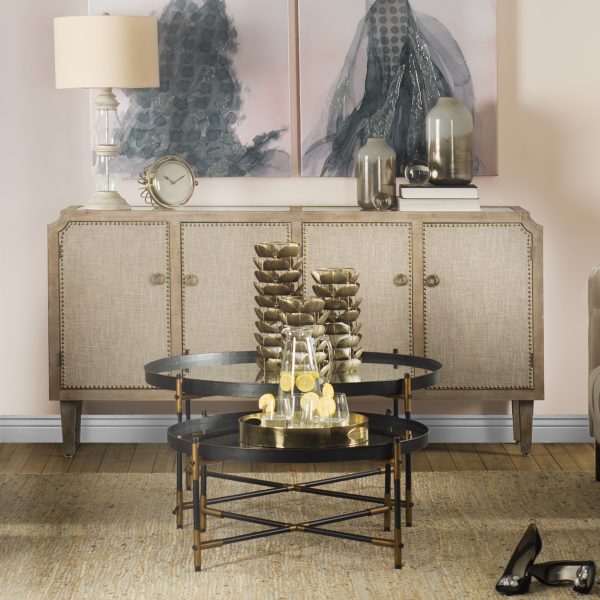 Henley I Small Bronze Metal Decorative Table Candle Holder 1