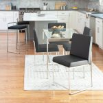 High Back Fuji Contemporary Black Faux Leather Dining Chairs (Set of 2) 21 High Back Fuji Contemporary Black Faux Leather Dining Chairs (Set of 2)