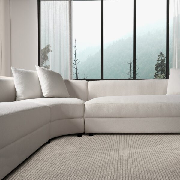 HighlineCreamBoucleCornerSofa 2
