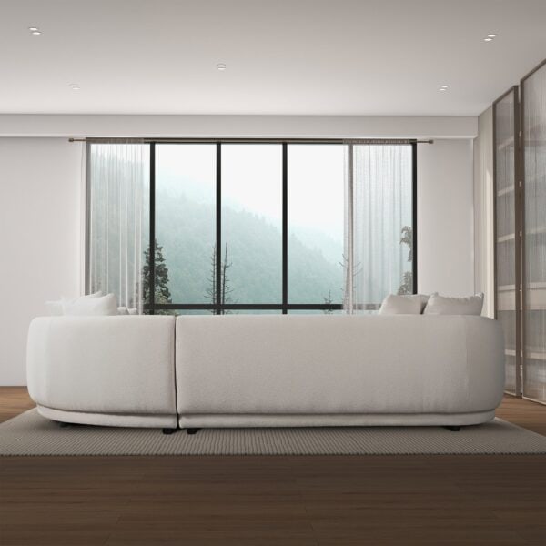 HighlineCreamBoucleCornerSofa 3