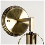 Hines II 6x14 Bronze Toned Metal Bulb Cage Wall Sconce