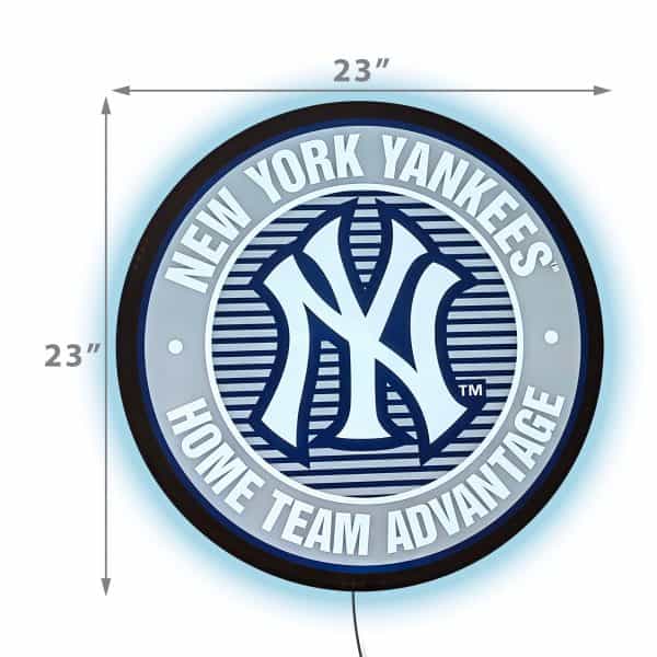 Home Team Advantage New York Yankees LED Lighted Sign 4