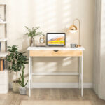 Compact Wooden Desk with Drawer for Small Home Office Spaces 8 Compact Wooden Desk with Drawer for Small Home Office Spaces