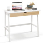 Compact Wooden Desk with Drawer for Small Home Office Spaces 10 Compact Wooden Desk with Drawer for Small Home Office Spaces