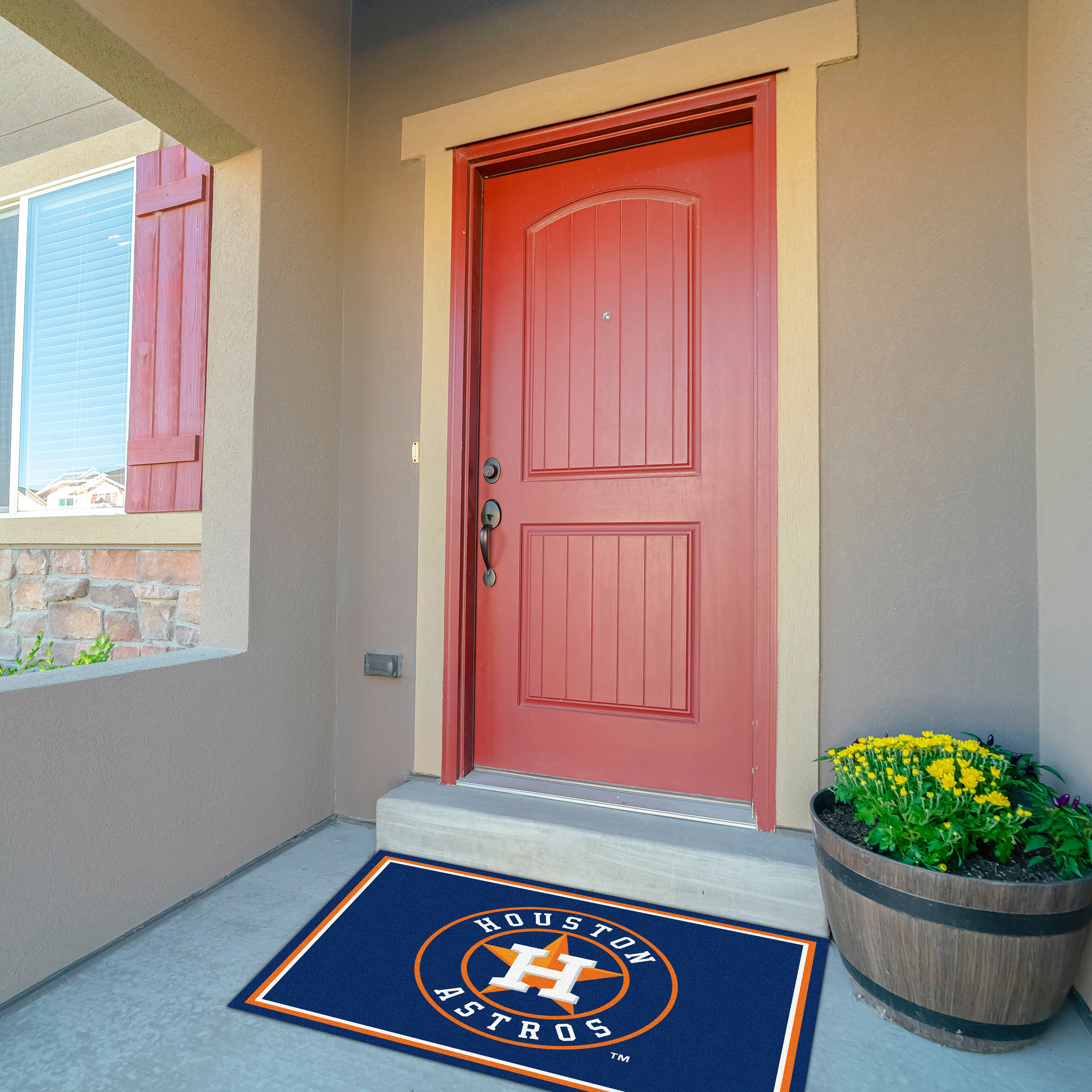 Houston Astros 3x4 Spirit Area Rug Officially Licensed MLB 3 Houston Astros 3x4 Spirit Area Rug Officially Licensed MLB - Image 3