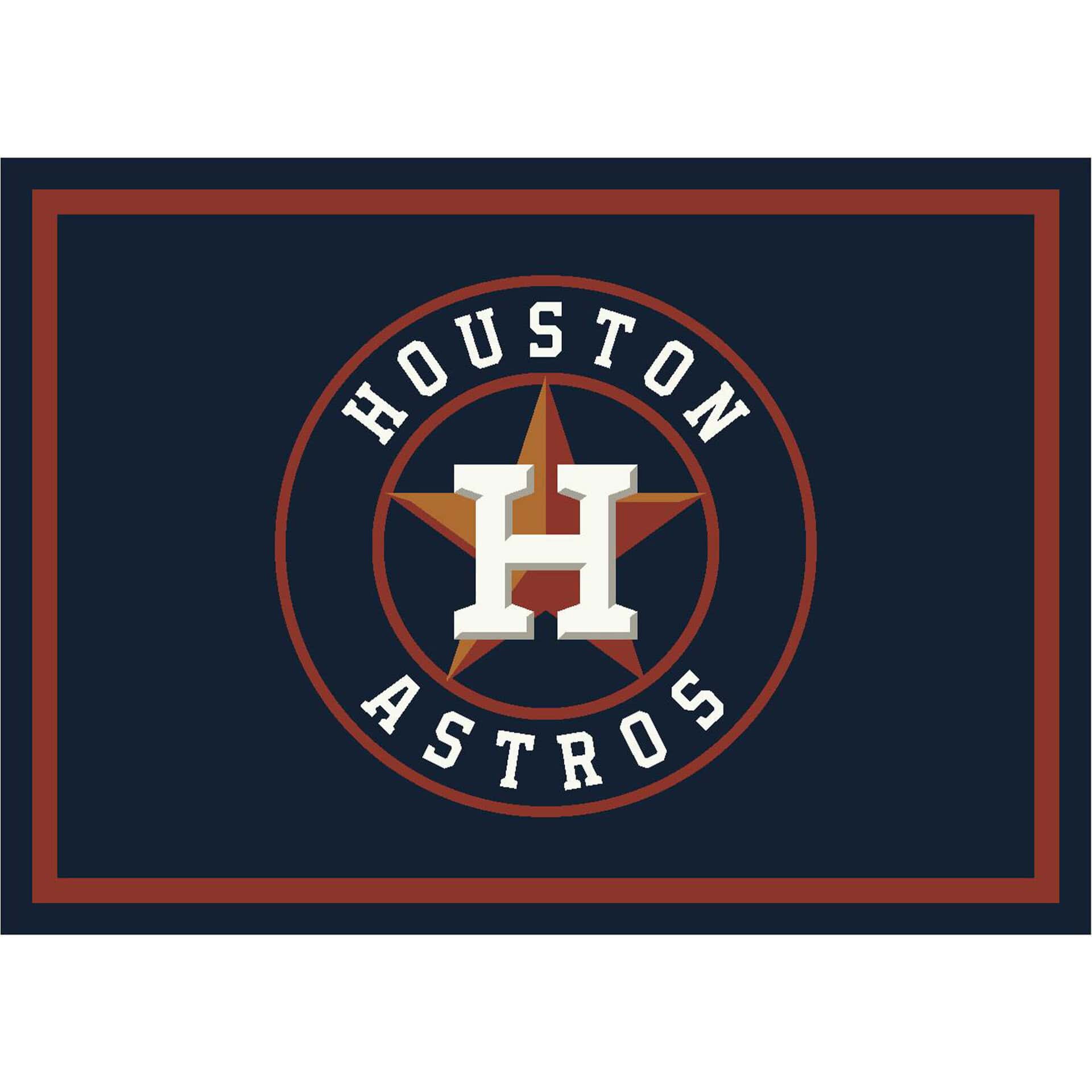 Houston Astros 8x11 Spirit Rug Officially Licensed MLB 2 Houston Astros 8x11 Spirit Rug Officially Licensed MLB - Image 2