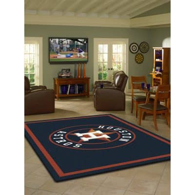 Houston Astros 8x11 Spirit Rug Officially Licensed MLB