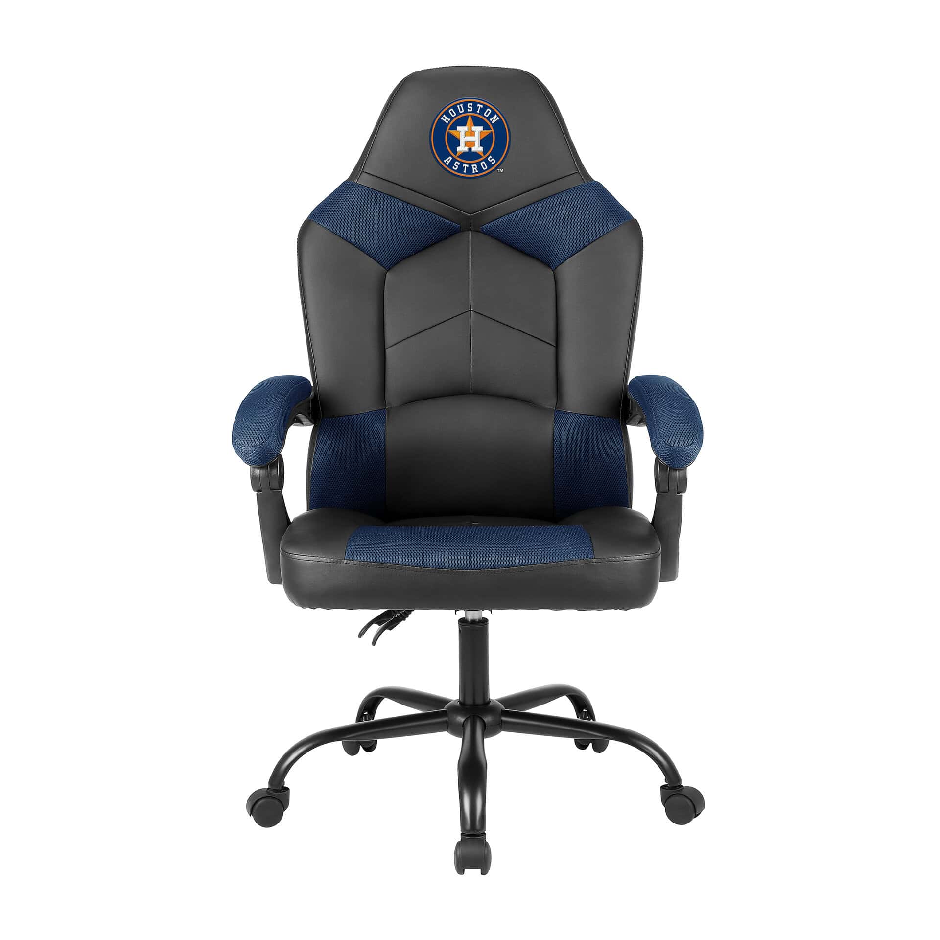 Houston Astros Oversized Embroidered Logo Office Chair with Storage Pouch 2 Houston Astros Oversized Embroidered Logo Office Chair with Storage Pouch - Image 2