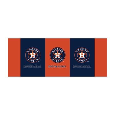 Houston Astros USB Charging Chrome Lamp