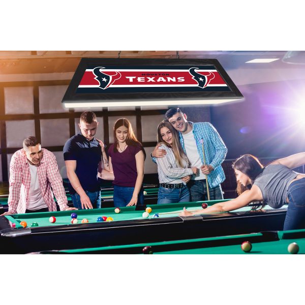 Houston Texans 42 Inch Acrylic NFL Billiard Lamp 2