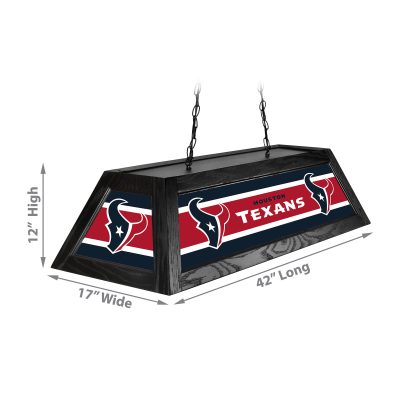 Houston Texans 42 Inch Acrylic NFL Billiard Lamp