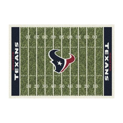 Houston Texans 4x6 Homefield Football Field Area Rug