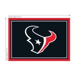 Houston Texans 8x11 Spirit Area Rug Officially Licensed NFL